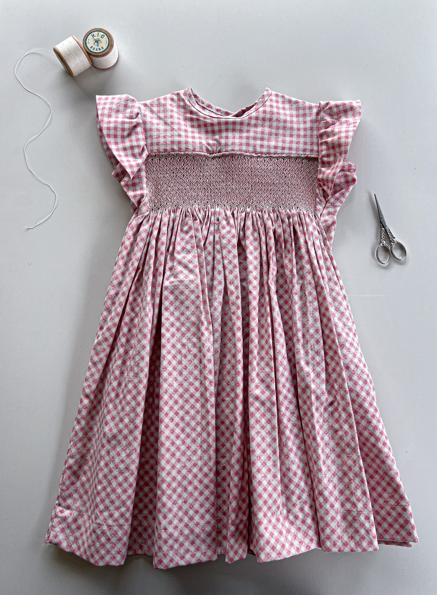 Gingham pink (2 years)