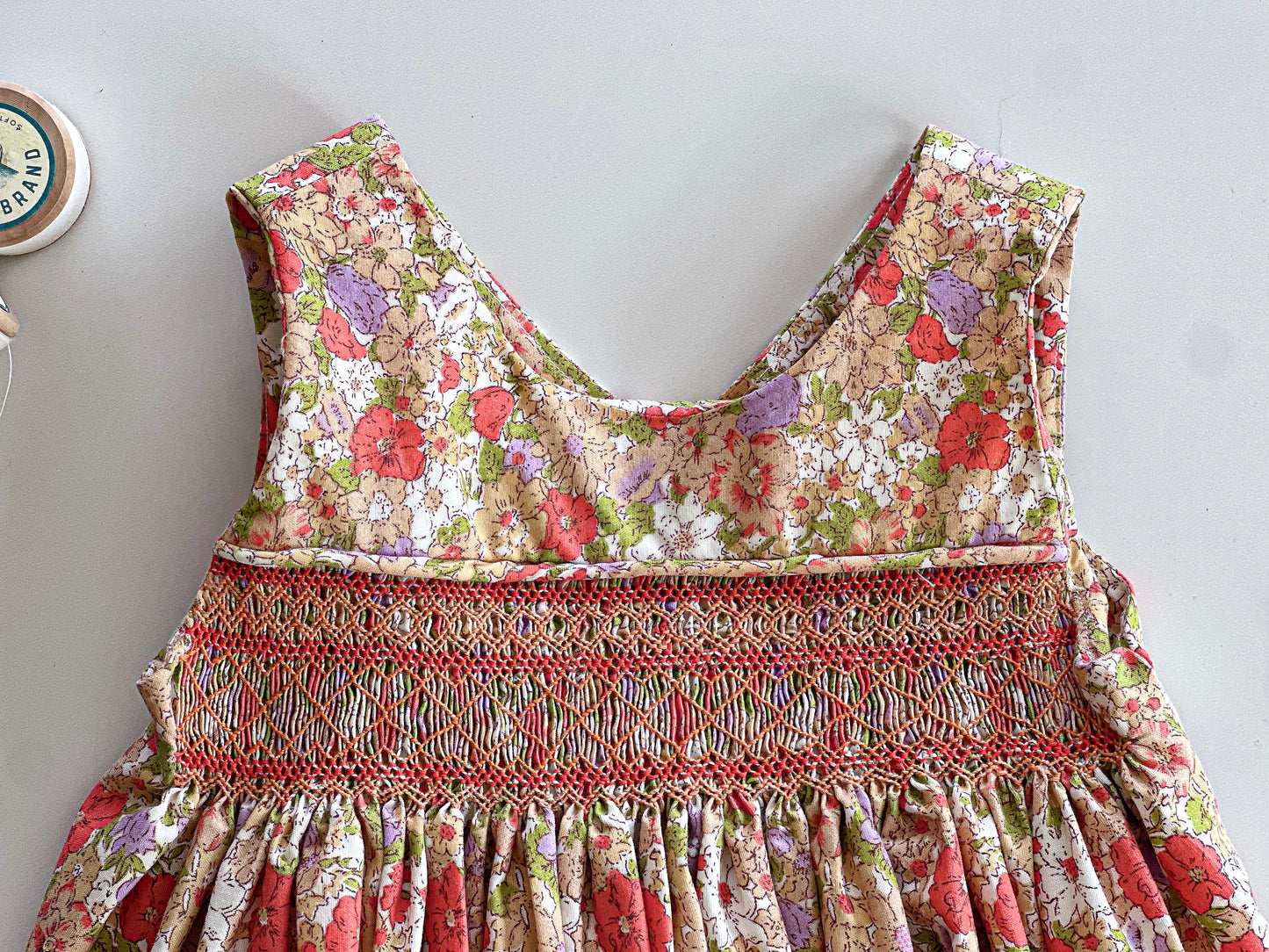 Orange floral (2 years)