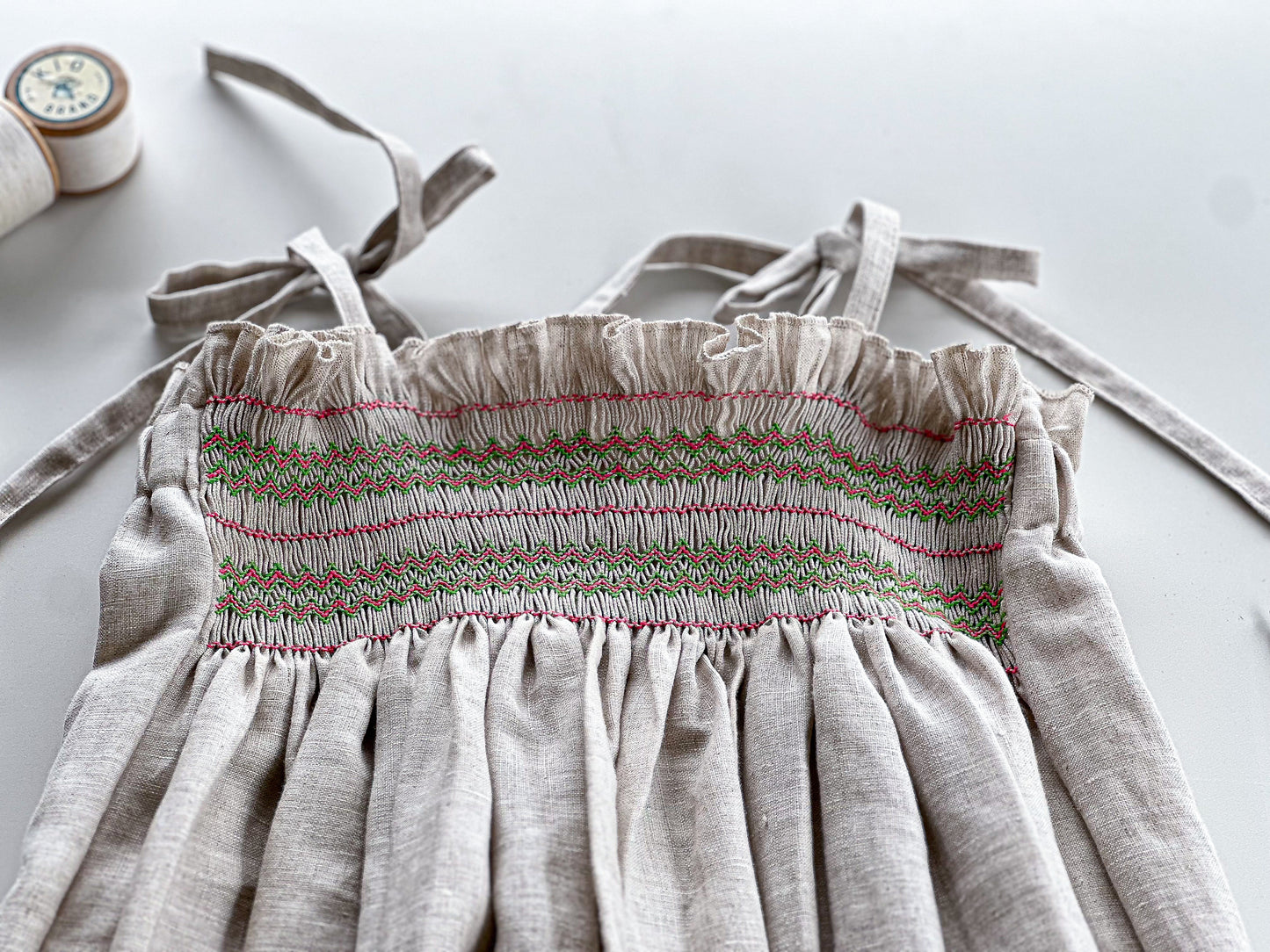 Liberty Dress Girls (100 % linen) (2-3 years)