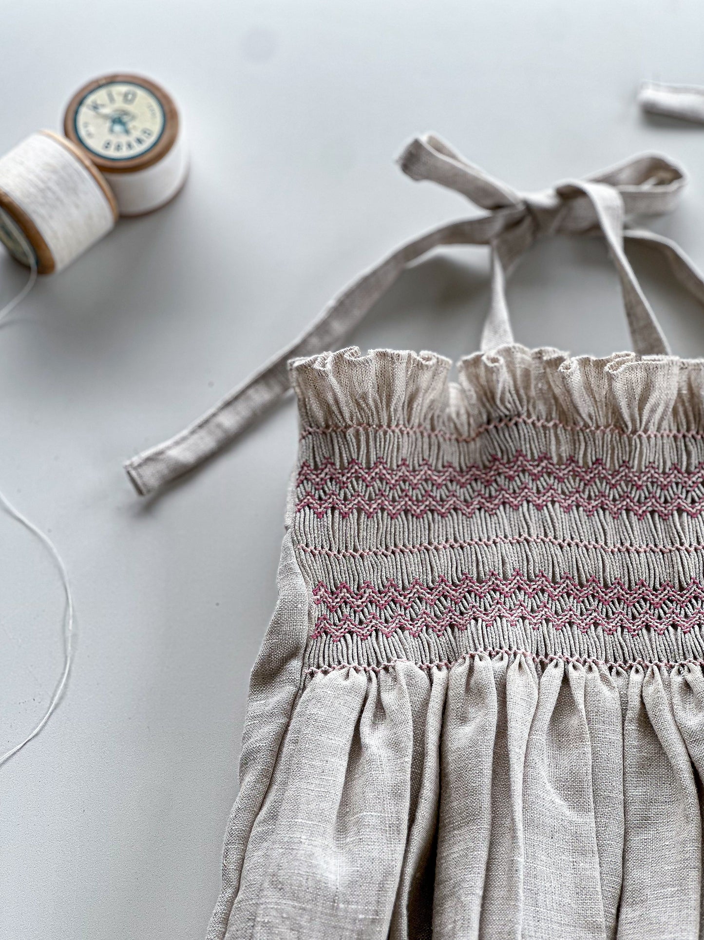 Liberty Dress Girls (100% linen) (4-5 years)